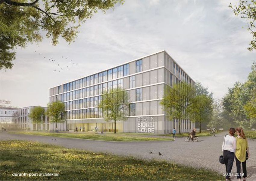 Visualisierung des Neubaus. Architekturbüro doranth post architekten GmbH