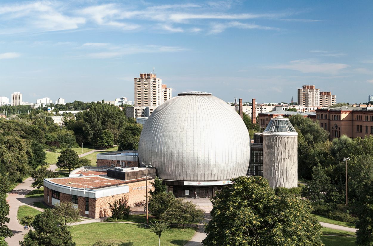 Außenaufnahmen des Zeiss-Großplanetariums © SPB/Foto: Natalie Toczek